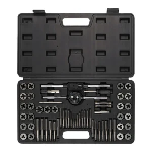Estuche métrico con 60 piezas de machos y terrajas combinado métrico y pulgada JBM 50793 - Imagen 3