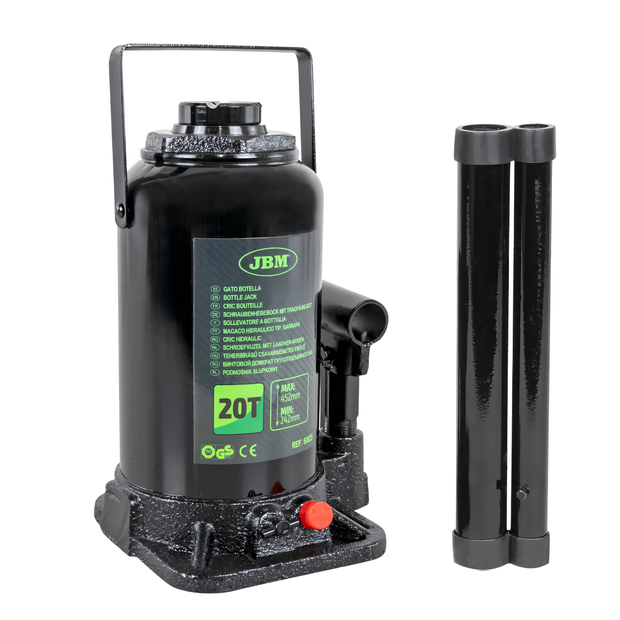 Gato botella 20t JBM 50823 - Imagen 2