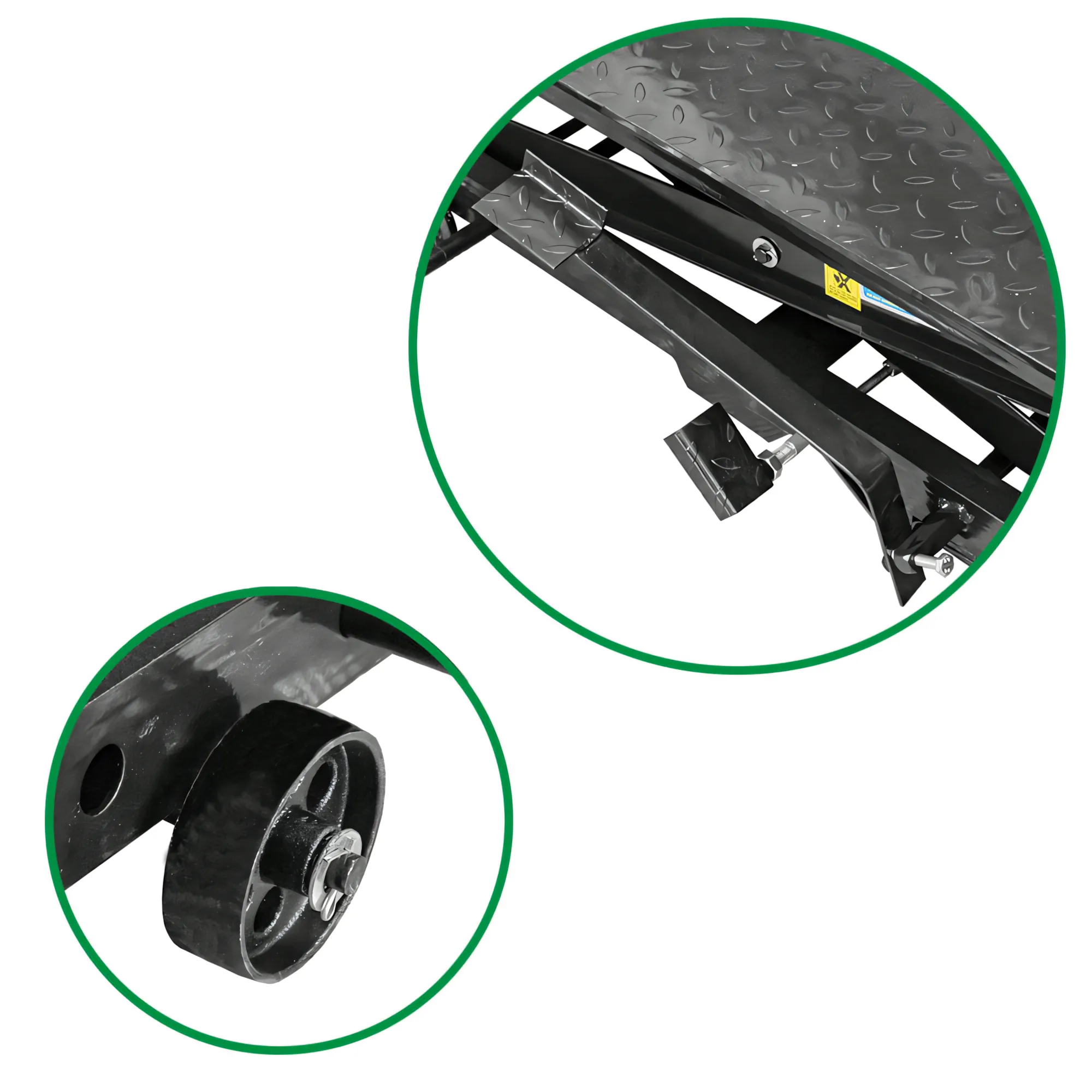 Mesa elevadora hidráulica para motocicletas – 365 kg JBM 50911 - Imagen 4