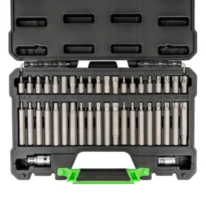 Maletín de 42 puntas hexagonales, 12 cantos y TORX de 1/2" y 3/8" JBM 50983 - Imagen 3