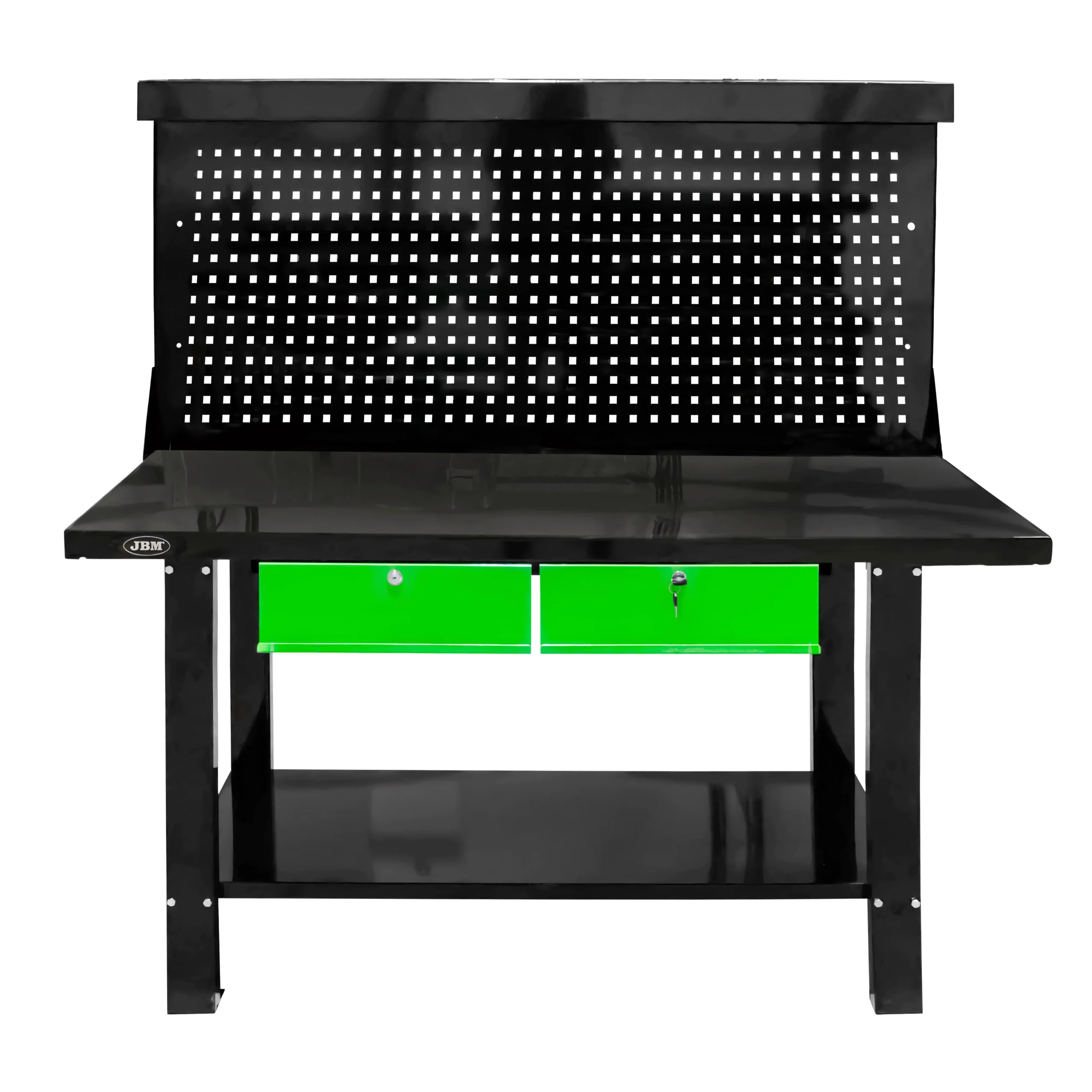 Mesa de trabajo de 2 cajones con panel frontal JBM 51035