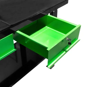 Mesa de trabajo de 2 cajones con panel frontal JBM 51035 - Imagen 4