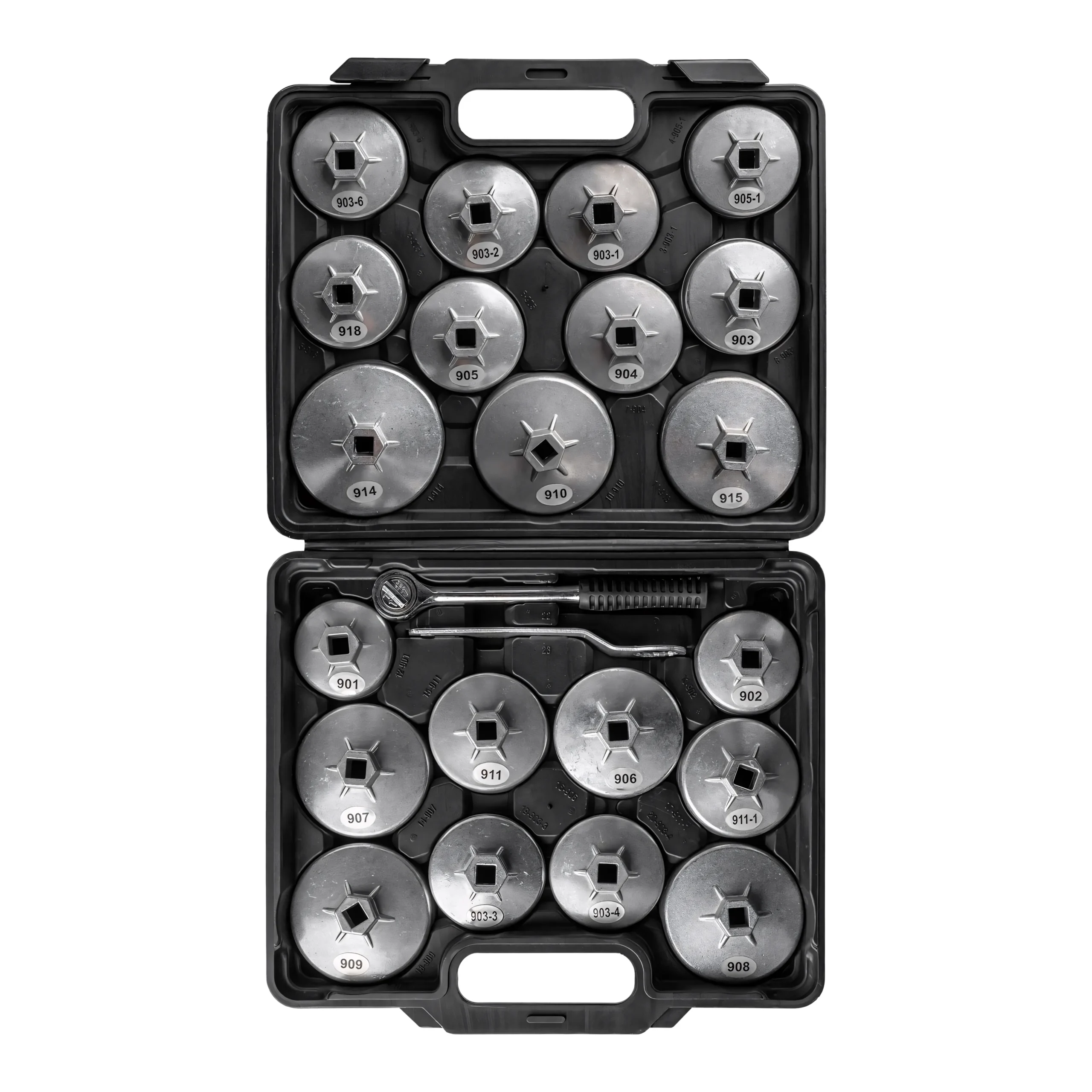 Juego de extractores para filtros de aceite / 23pcs en aluminio JBM 51332 - Imagen 3