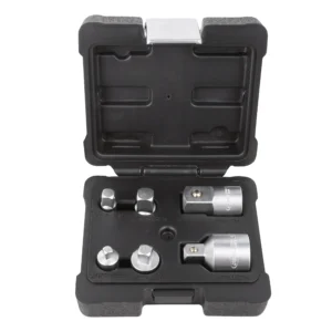Set de 6 adaptadores de 1/4", 3/8", 1/2" y 3/4" JBM 51333