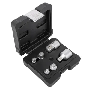 Alternative view of Set de 6 adaptadores de 1/4", 3/8", 1/2" y 3/4" JBM 51333