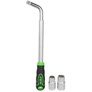 Llave extensible de rueda con vasos reversibles 330-490mm JBM 51416