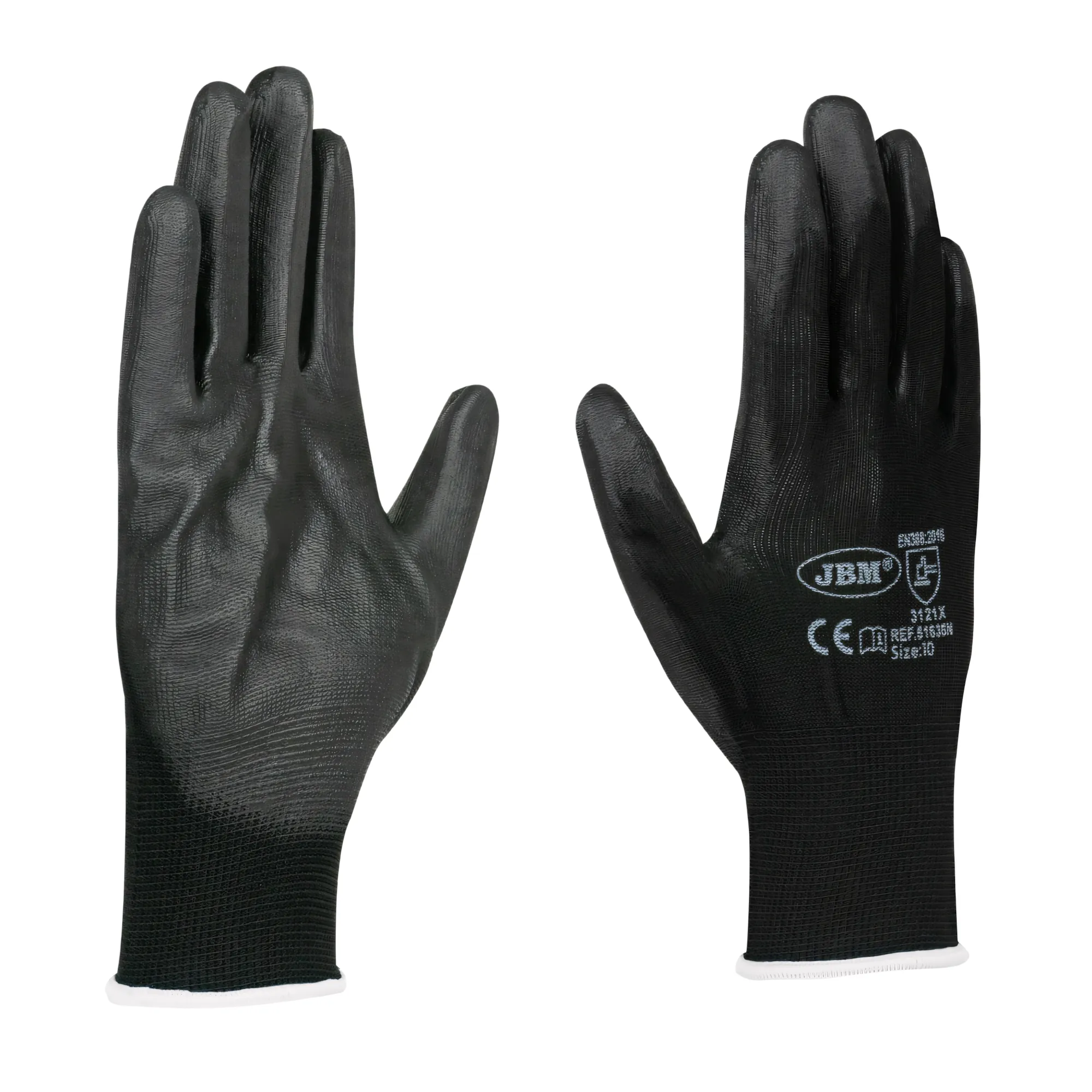 Guantes con la palma reforzada de poliuretano t.9 nuevo modelo JBM 51642N - Imagen 2