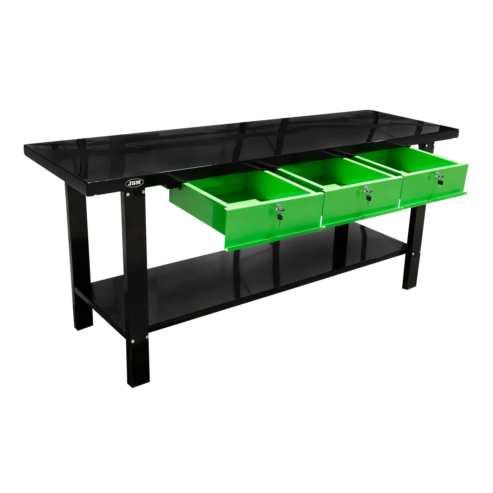 Mesa de trabajo de 3 cajones JBM 51738 - Imagen 3