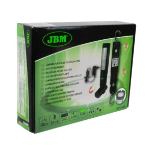 Lámpara LED portátil articulada con doble imán - 60lm JBM 51889 - Imagen 4