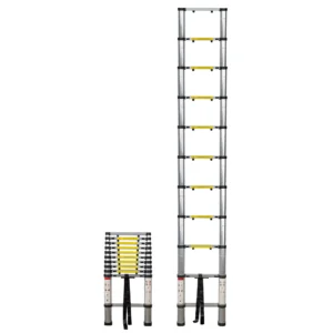 Escalera telescópica 10 pasos JBM 51983