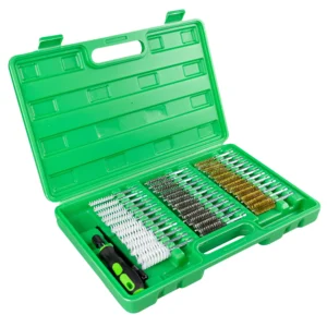 Estuche 38 cepillos metálicos / plásticos JBM 51989
