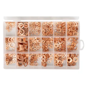 Alternative view of Estuche de arandelas de cobre 900pcs JBM 52030