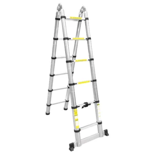 Escalera telescópica en v plegable JBM 52149 - Imagen 3