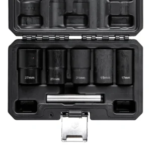 Set de vasos twist de 1/2" para extracción de tuercas/tornillos de seguridad JBM 52153 - Imagen 3