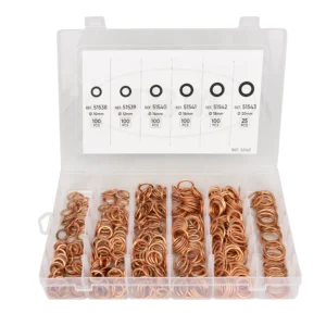 Estuche de arandelas de cobre para tapón de cárter 525pcs JBM 52163