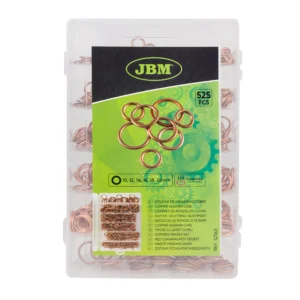 Estuche de arandelas de cobre para tapón de cárter 525pcs JBM 52163 - Imagen 3