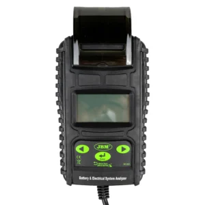Alternative view of Comprobador de batería y alternadores con impresora JBM 52233