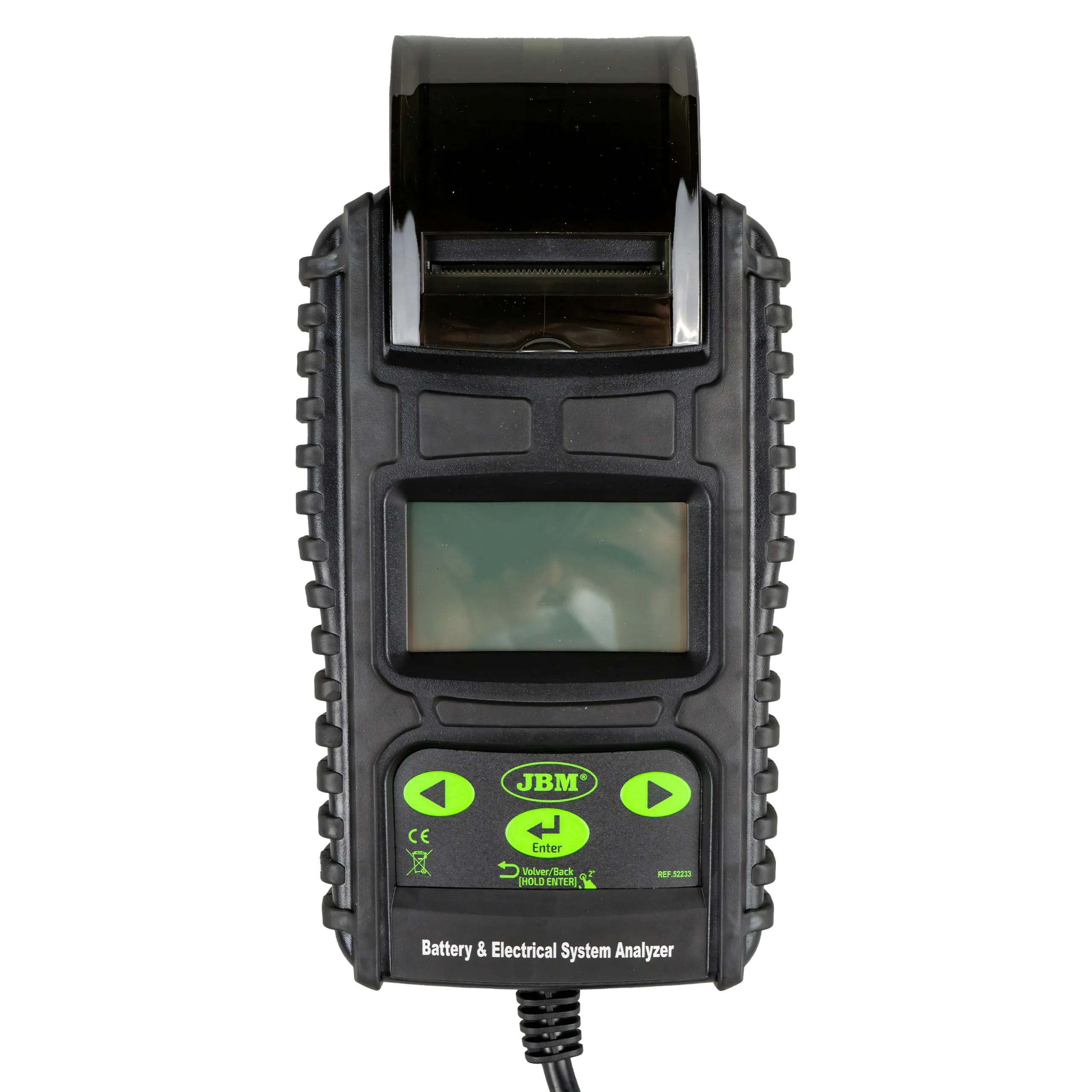 Comprobador de batería y alternadores con impresora JBM 52233 - Imagen 2