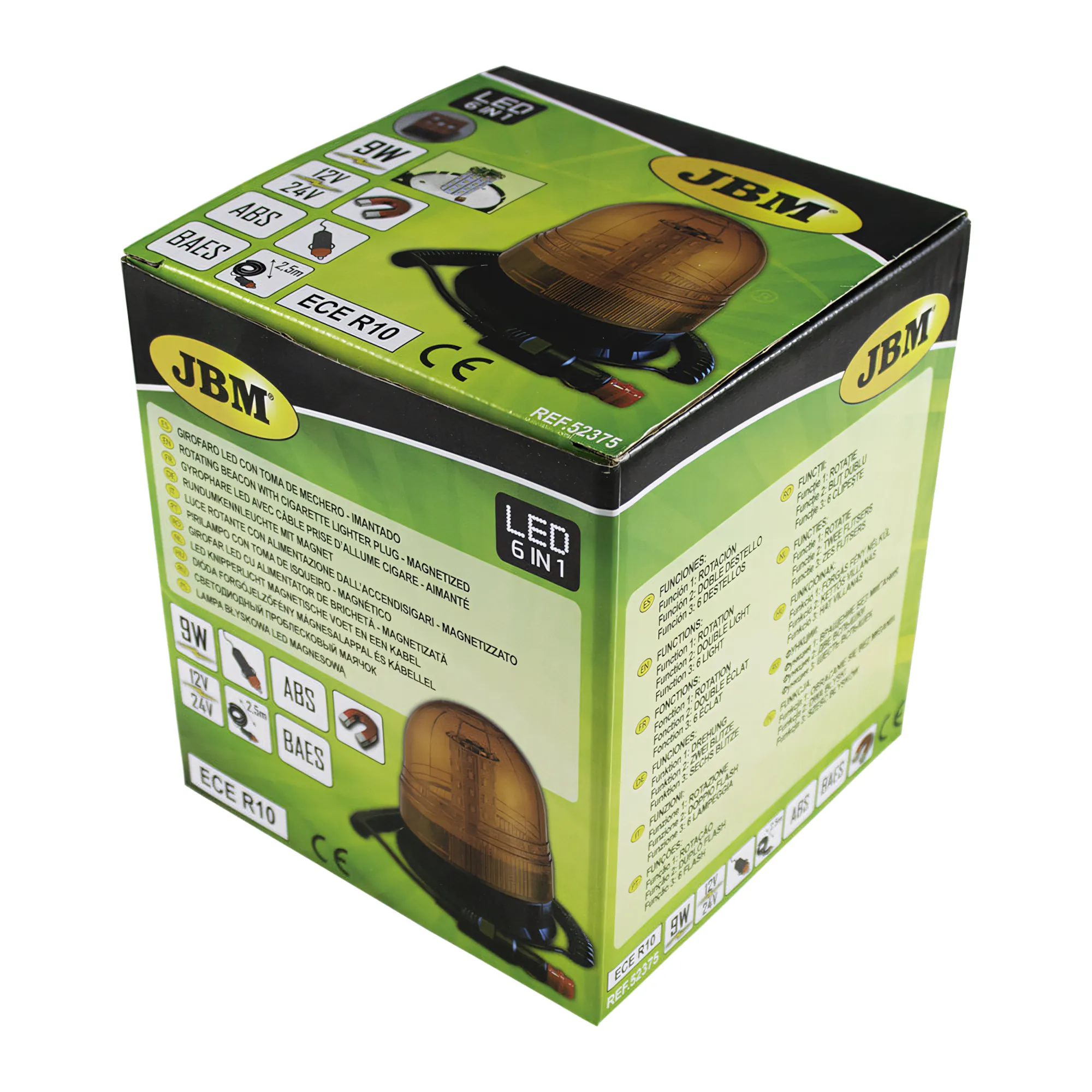 Girofaro destellante LED 12-24v JBM 52375 - Imagen 3