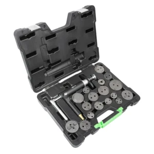 Alternative view of Kit reposicionador para pistones de freno con pistola 18pcs JBM 52636