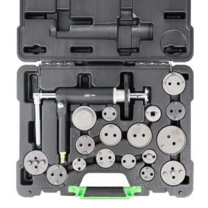 Kit reposicionador para pistones de freno con pistola 18pcs JBM 52636 - Imagen 3