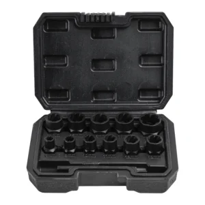 Set de vasos twist de 3/8" para extracción de tuercas/tornillos de seguridad JBM 52962