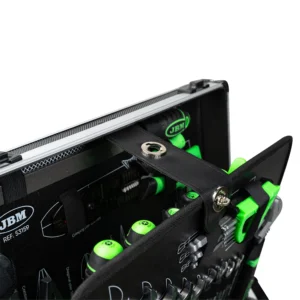 Maletín de aluminio de 159 piezas y herramientas de 1/4" y 1/2" cincado JBM 53159 - Imagen 3