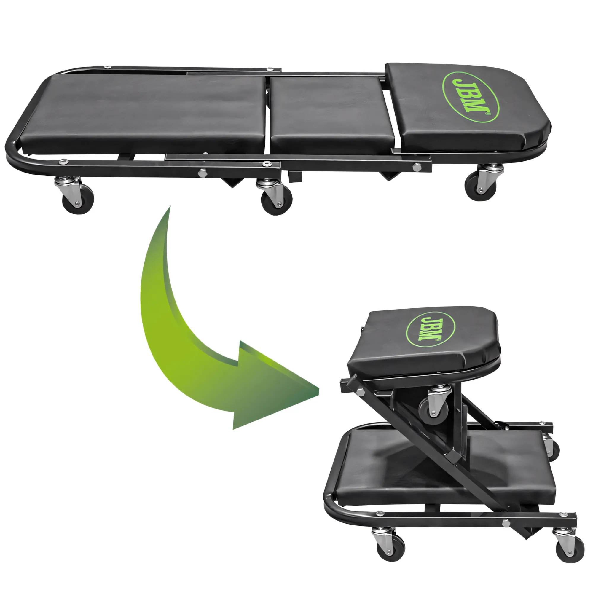 Camilla plegable convertible JBM 53211 - Imagen 3
