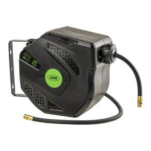 Carrete de manguera de aire 12+1m - verde JBM 53581