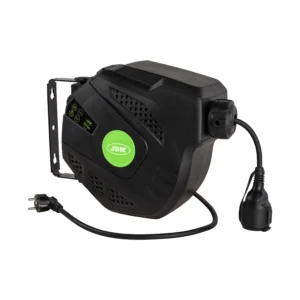 Carrete de cable eléctrico 12m - verde JBM 53584