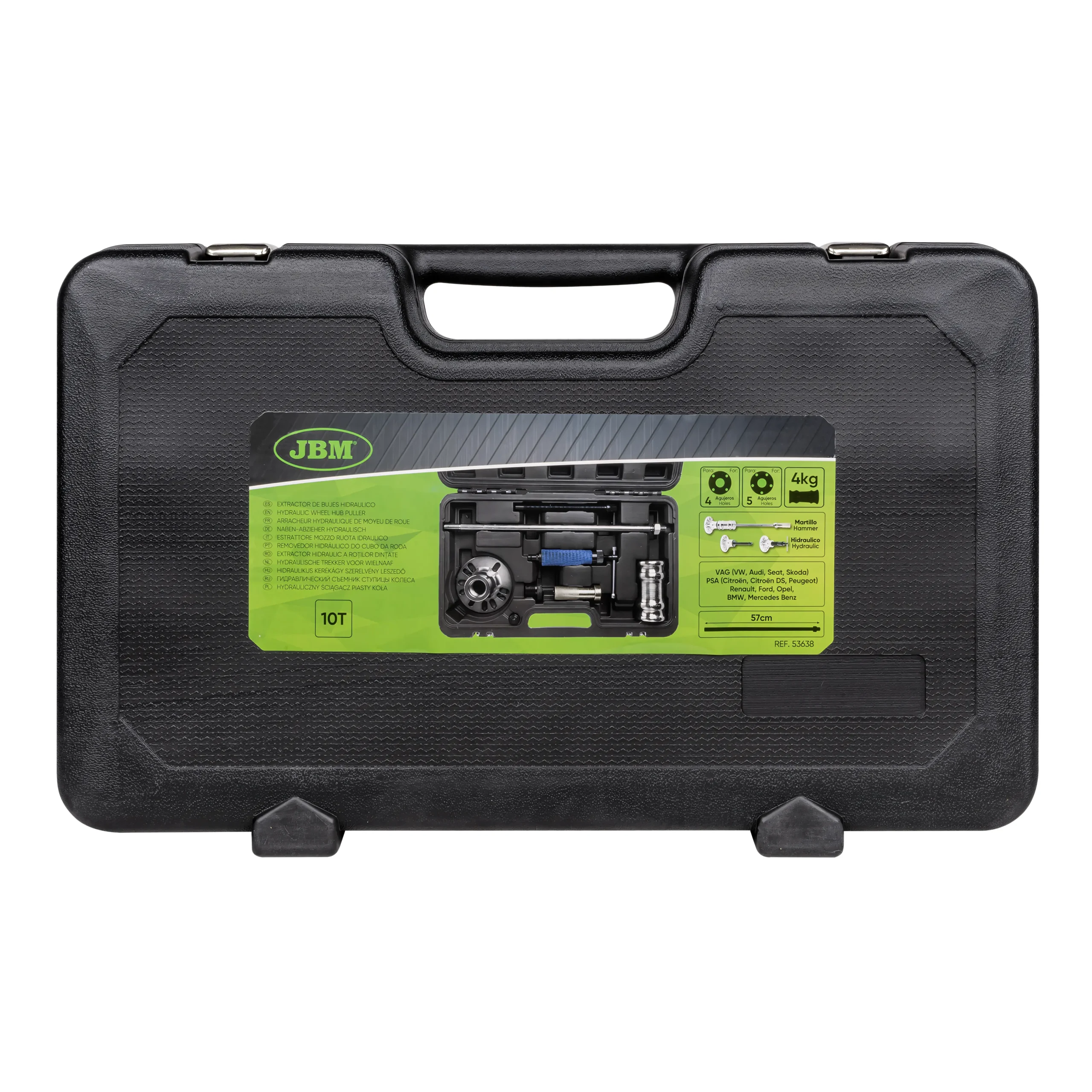 Extractor de bujes hidráulico JBM 53638 - Imagen 4