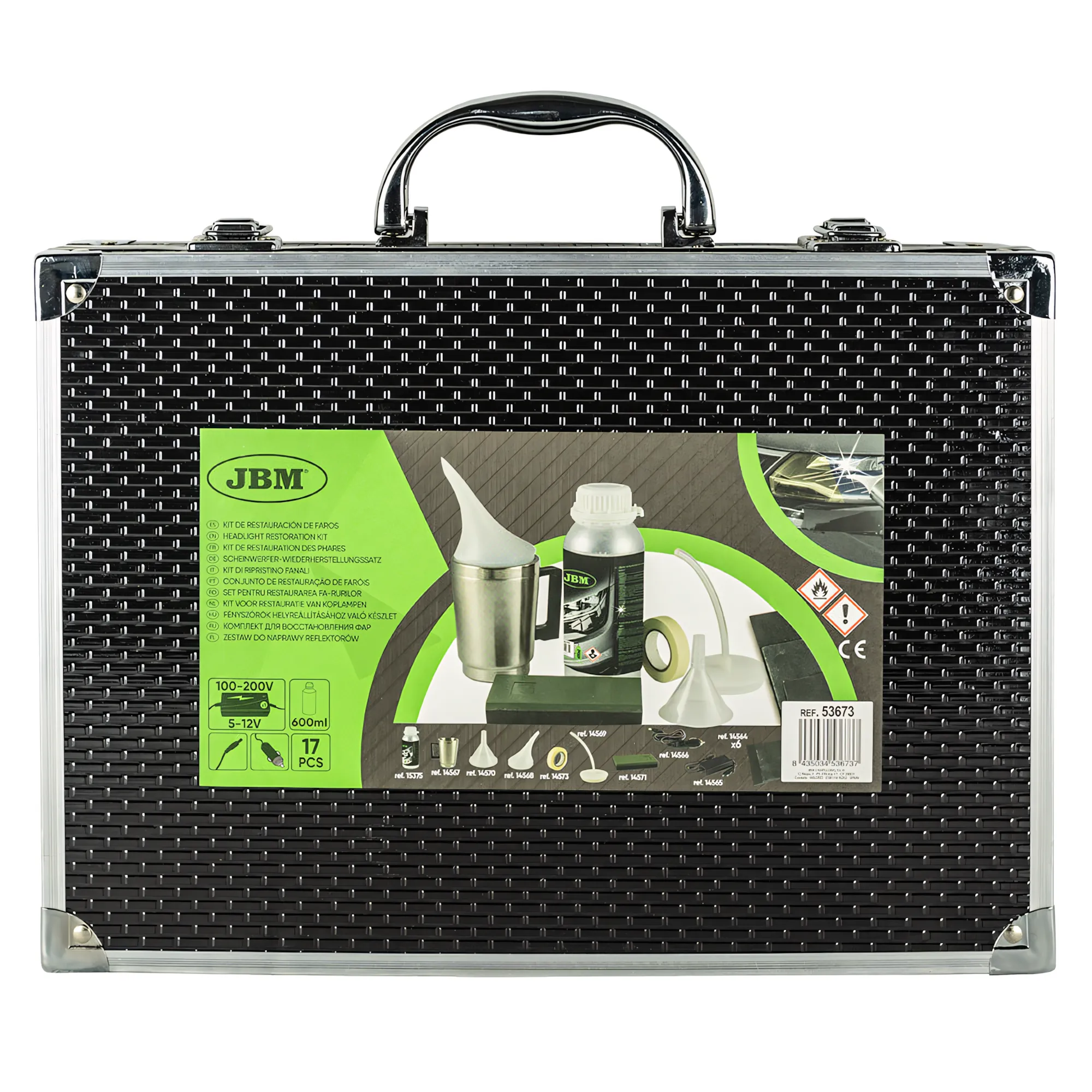 Kit de restauración de faros JBM 53673 - Imagen 2