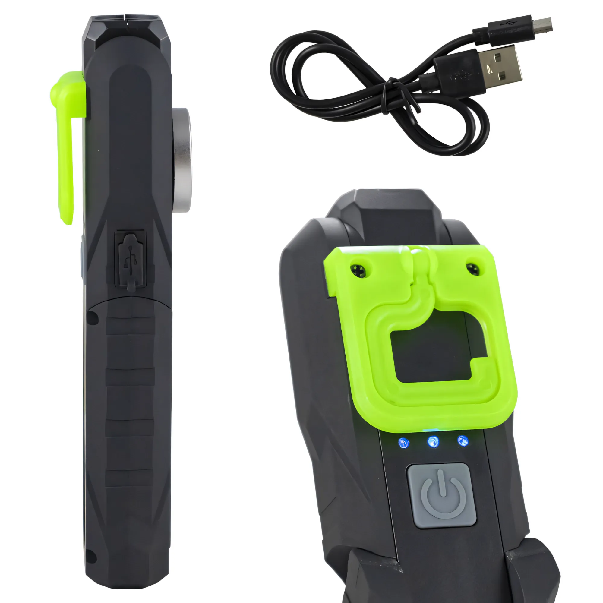 Mini lámpara LED con base articulada imantada - 300lm JBM 53776 - Imagen 5