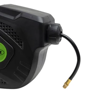 Carrete de manguera de aire 10+1,5m- verde JBM 53882 - Imagen 3
