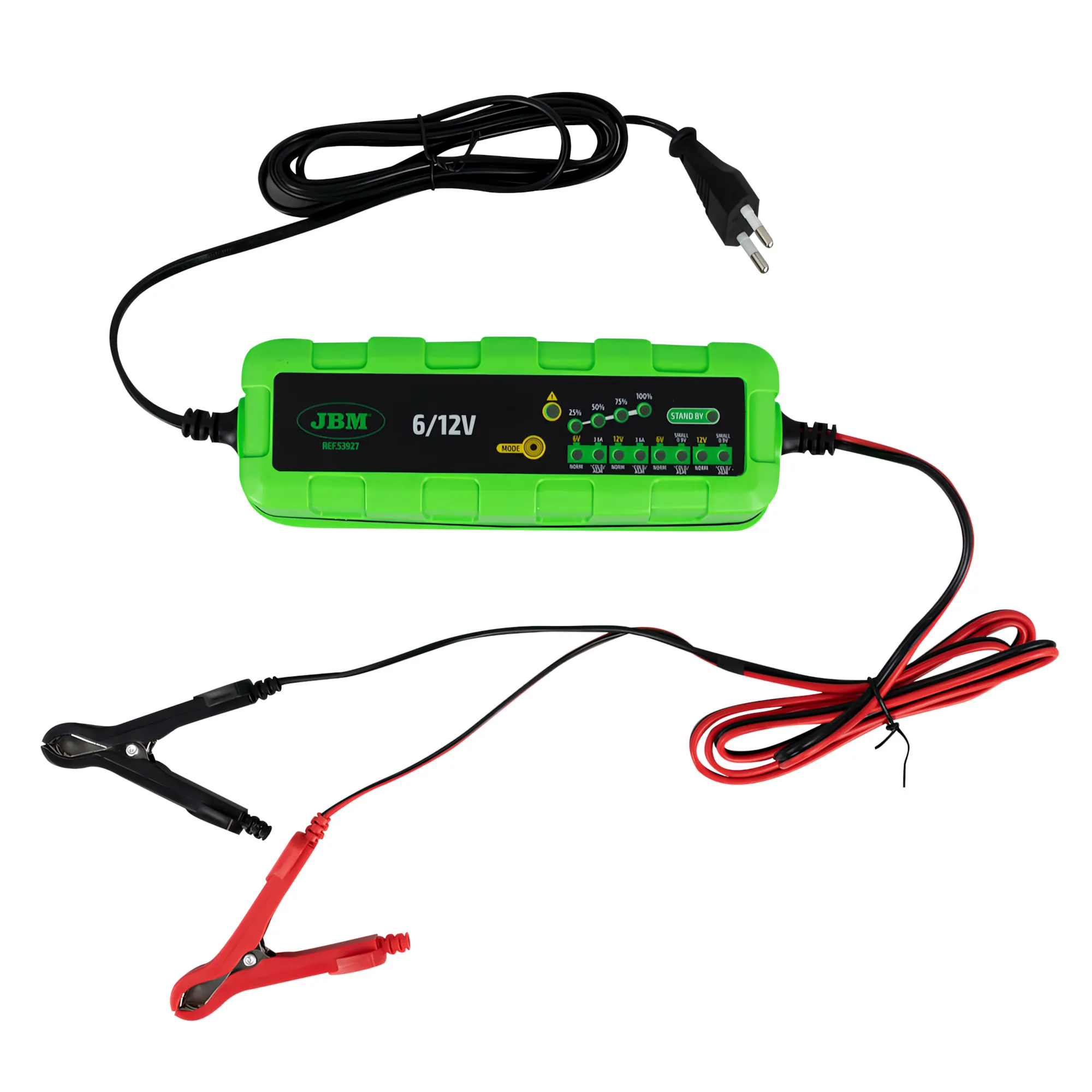 Cargador de batería 6/12v JBM 53927 - Imagen 2