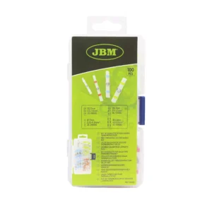 Set de manguitos de soldadura termoretráctiles 100pcs JBM 53992 - Imagen 4