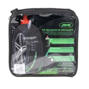 Kit sellador de pinchazos - líquido y compresor de aire JBM 54013