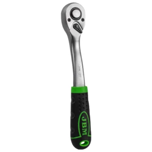 Alternative view of Carraca de 1/2" con cabezal de 72 dientes 255mm cincada JBM 54019