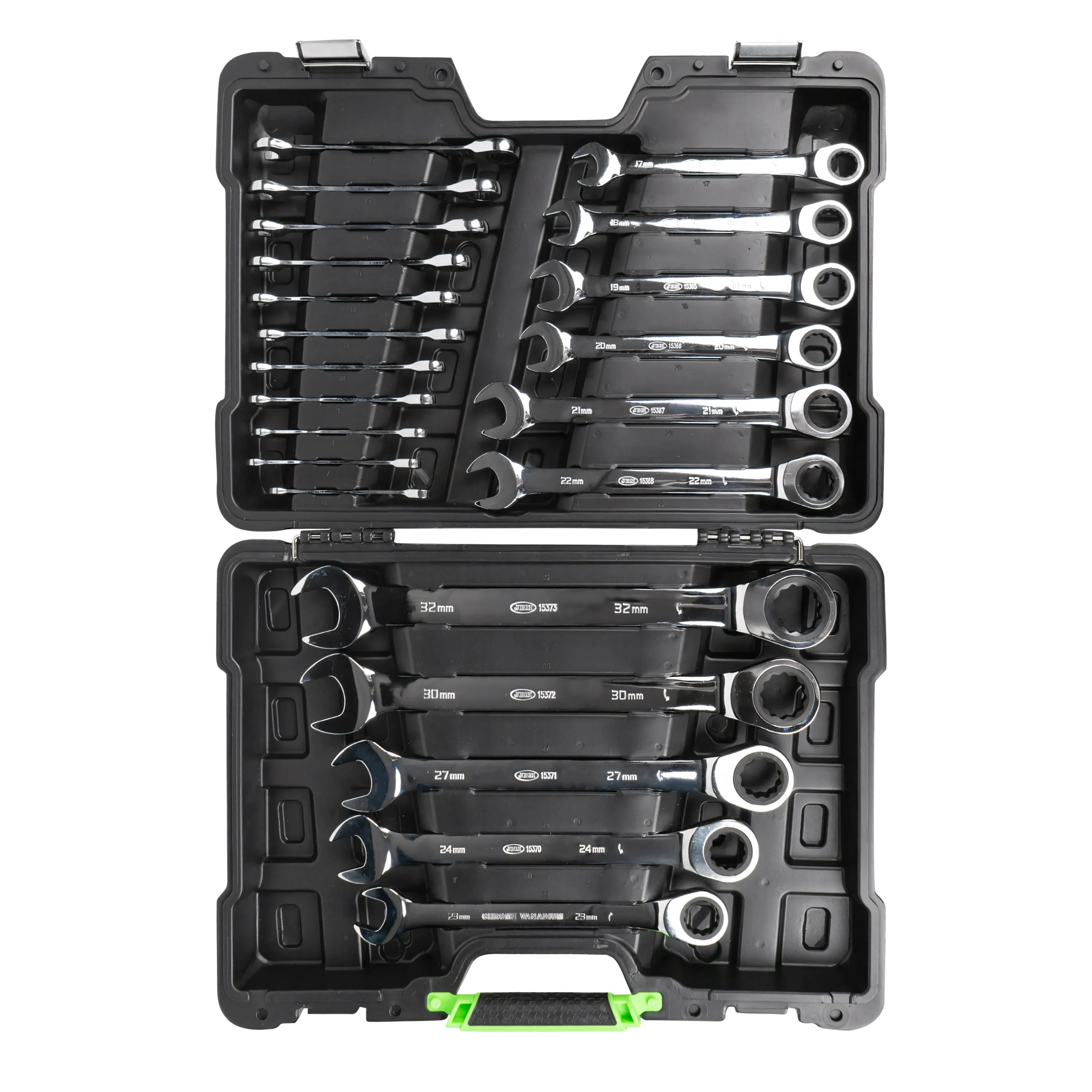 Set de 22 llaves combinadas con trinquete en maletín JBM 54041 - Imagen 3