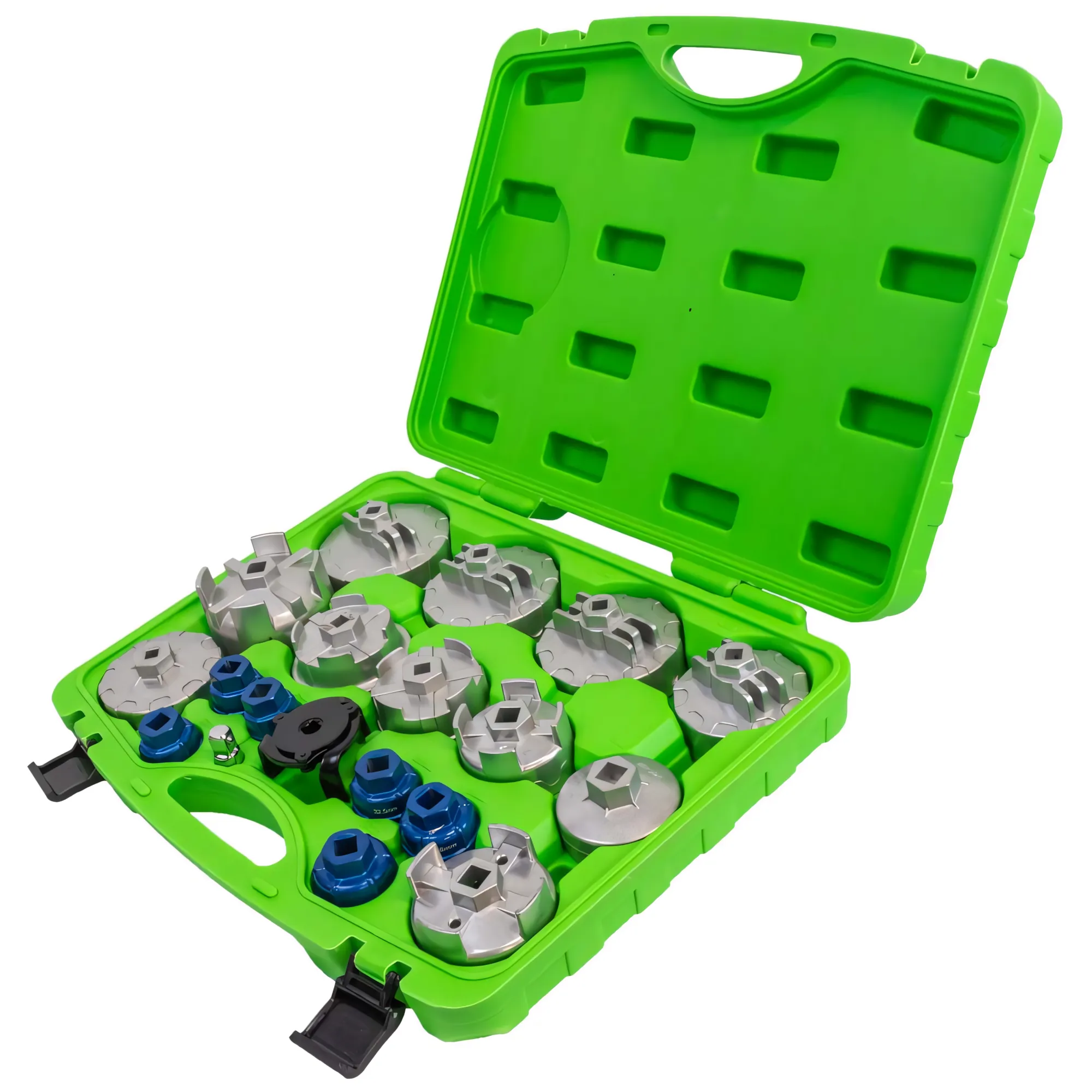 Juego de extractores para filtros de aceite / 19pcs en aluminio JBM 54068 - Imagen 3