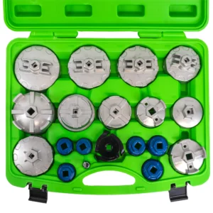 Juego de extractores para filtros de aceite / 19pcs en aluminio JBM 54068 - Imagen 4