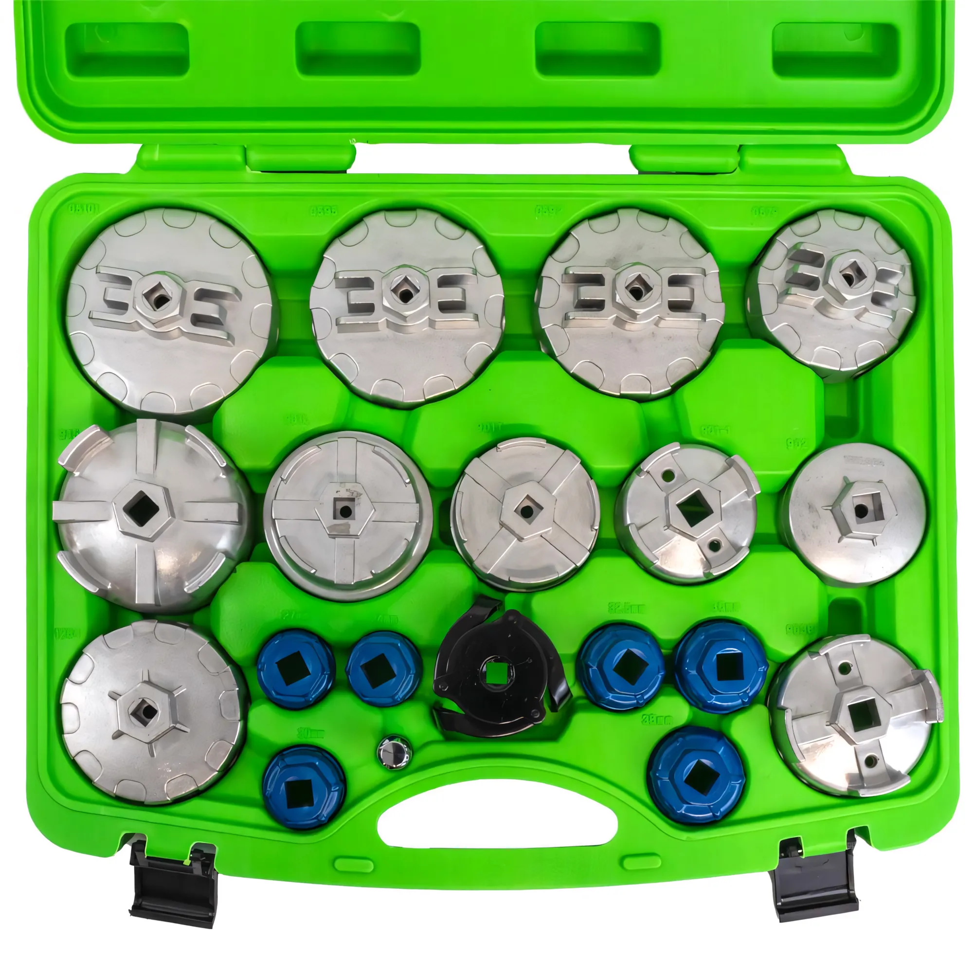 Juego de extractores para filtros de aceite / 19pcs en aluminio JBM 54068 - Imagen 4