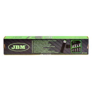Set de 5 llaves hexagonales con boca abierta de 6 cantos JBM 54081 - Imagen 3