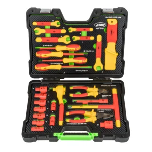 Maletín de herramientas aisladas VDE 26 pcs JBM 54091