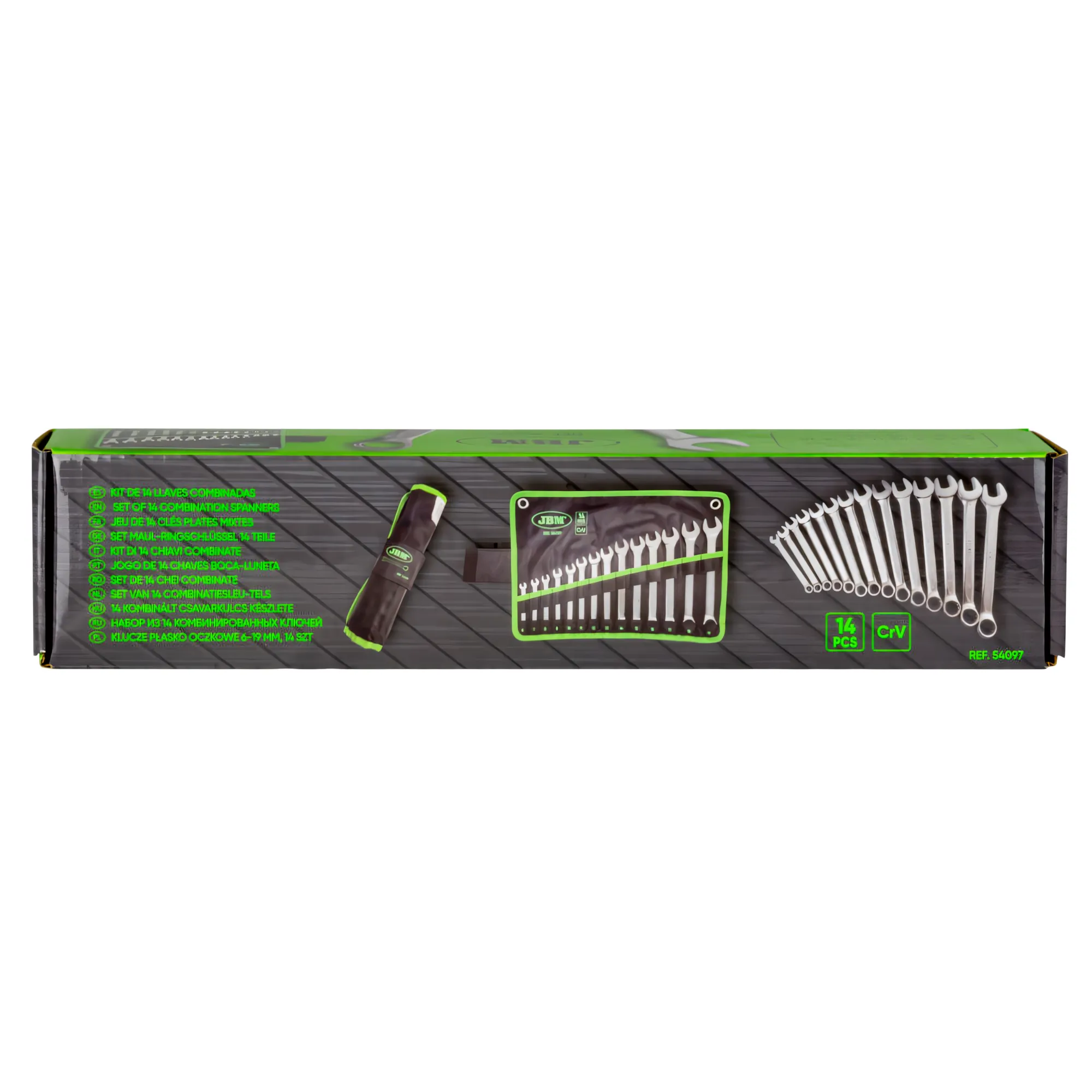 Set de 14 llaves combinadas JBM 54097 - Imagen 4