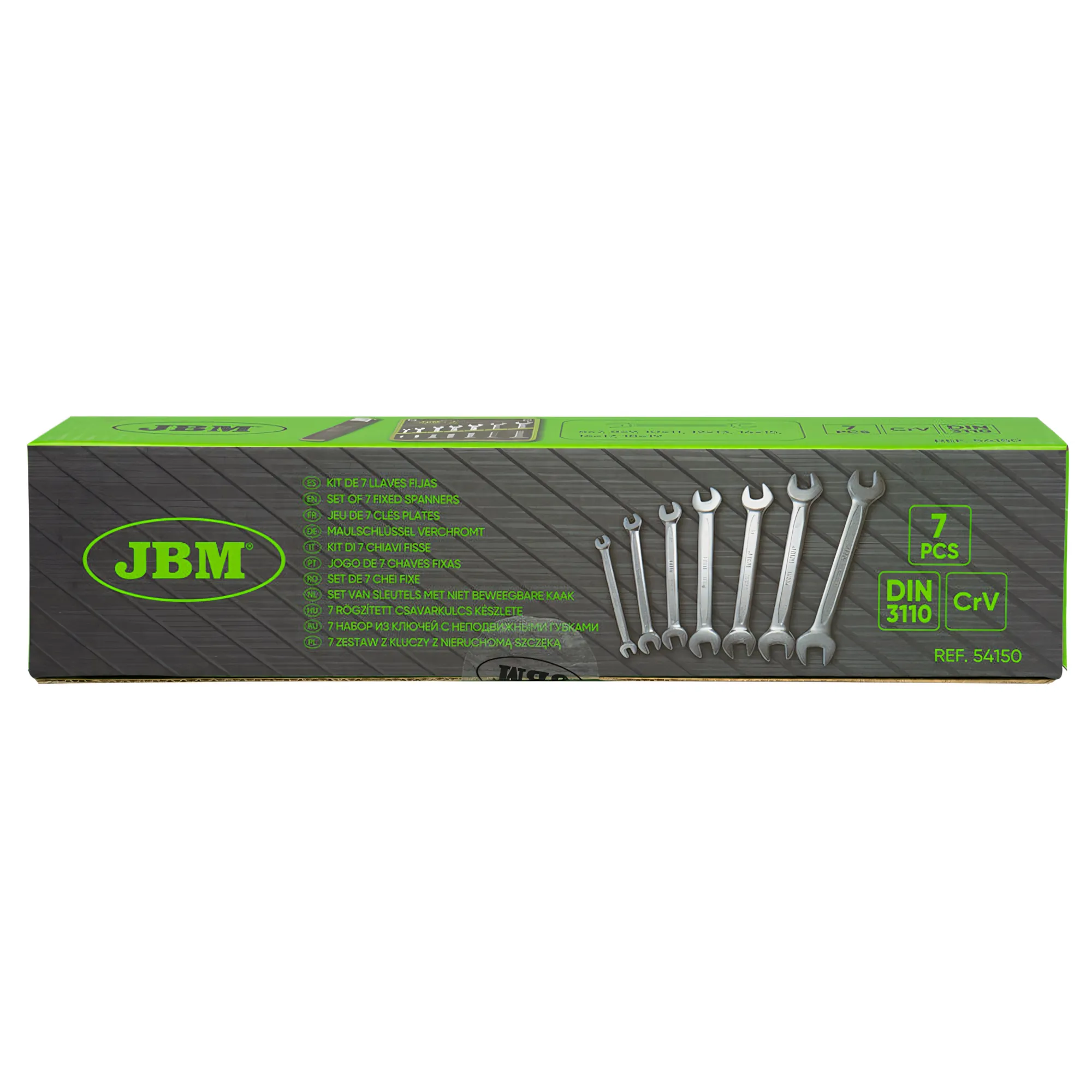 Set de 7 llaves fijas JBM 54150 - Imagen 4