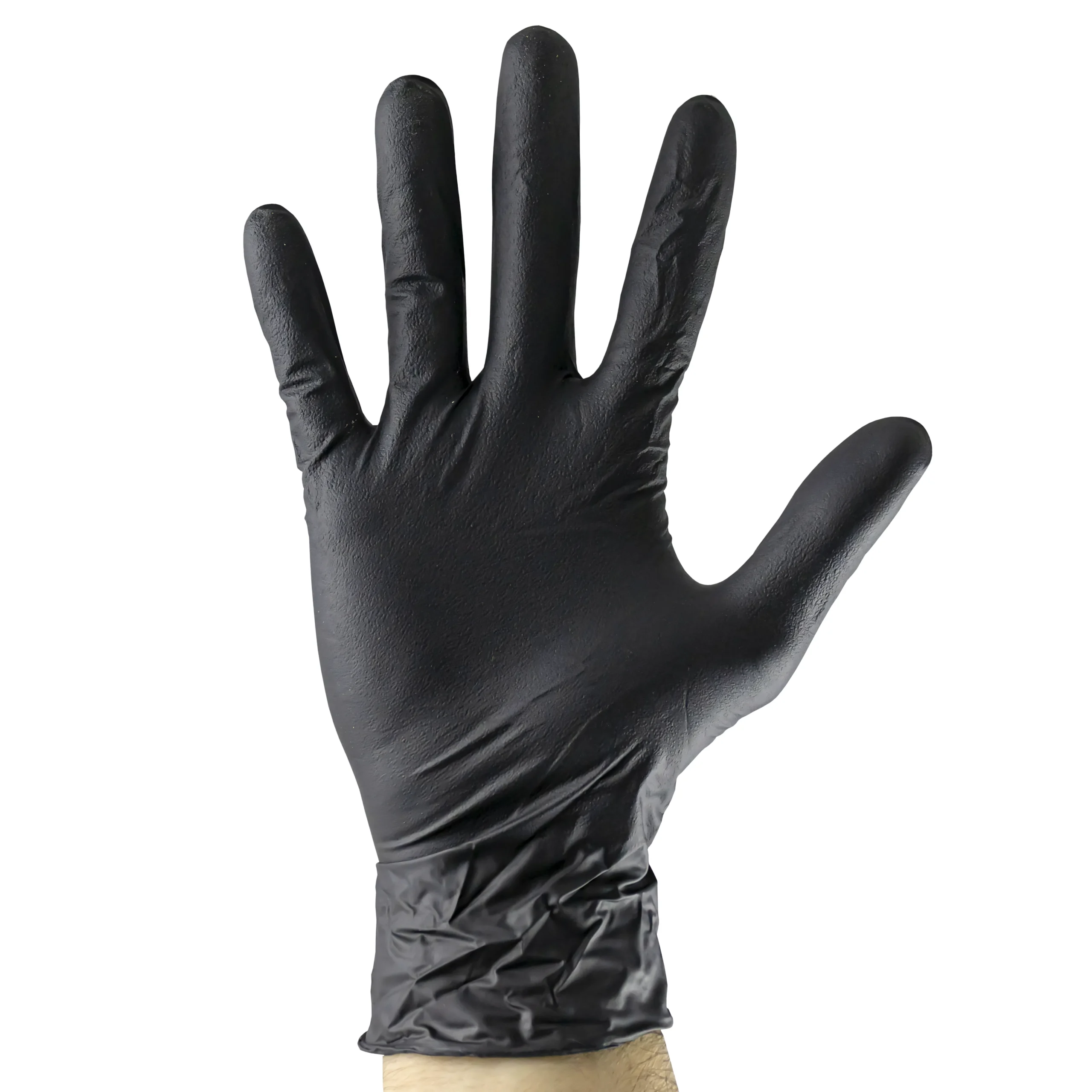 Guantes negros desechables de nitrilo t:l 5mil JBM 54152