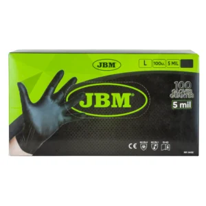 Alternative view of Guantes negros desechables de nitrilo t:l 5mil JBM 54152