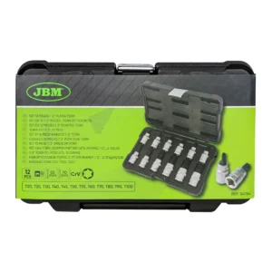 Set de 12 puntas TORX de 1/2" JBM 54154 - Imagen 4