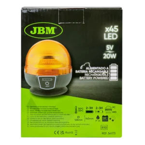 Girofaro LED recargable imantado JBM 54173 - Imagen 3
